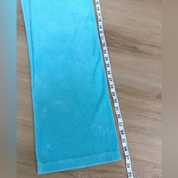 Juicy Couture Aqua Lounge Pants S - Picture 2 of 6